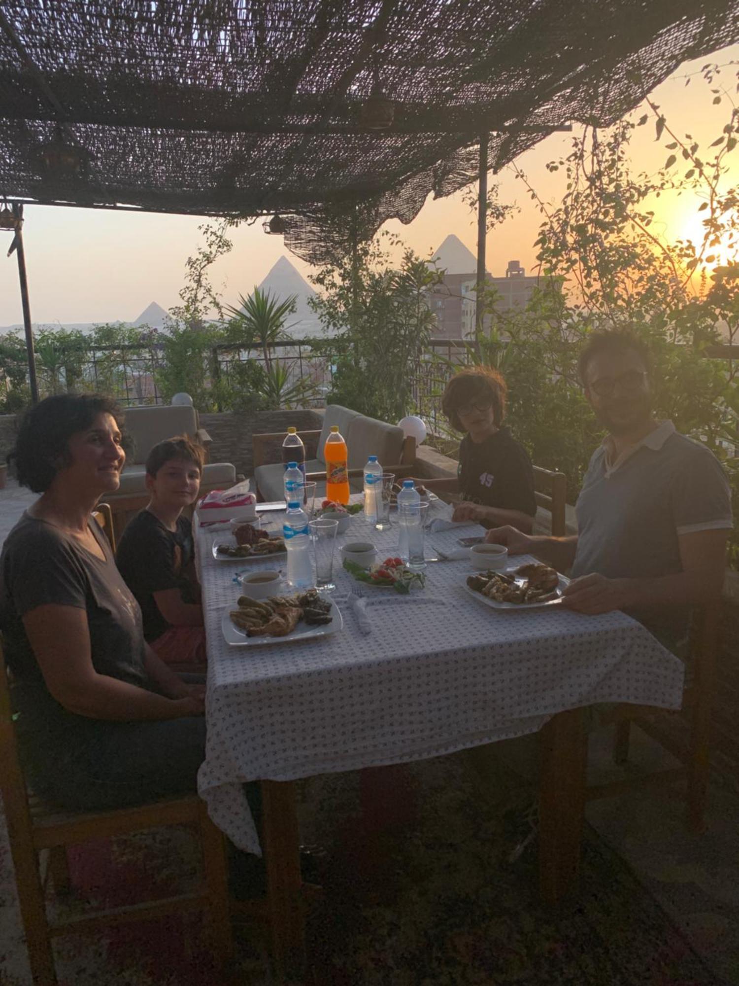 Draz Pyramids View Bed & Breakfast Kafret el-Gabal 외부 사진